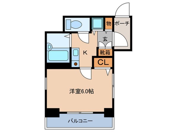 プレサンス同心アーバンステージの物件間取画像